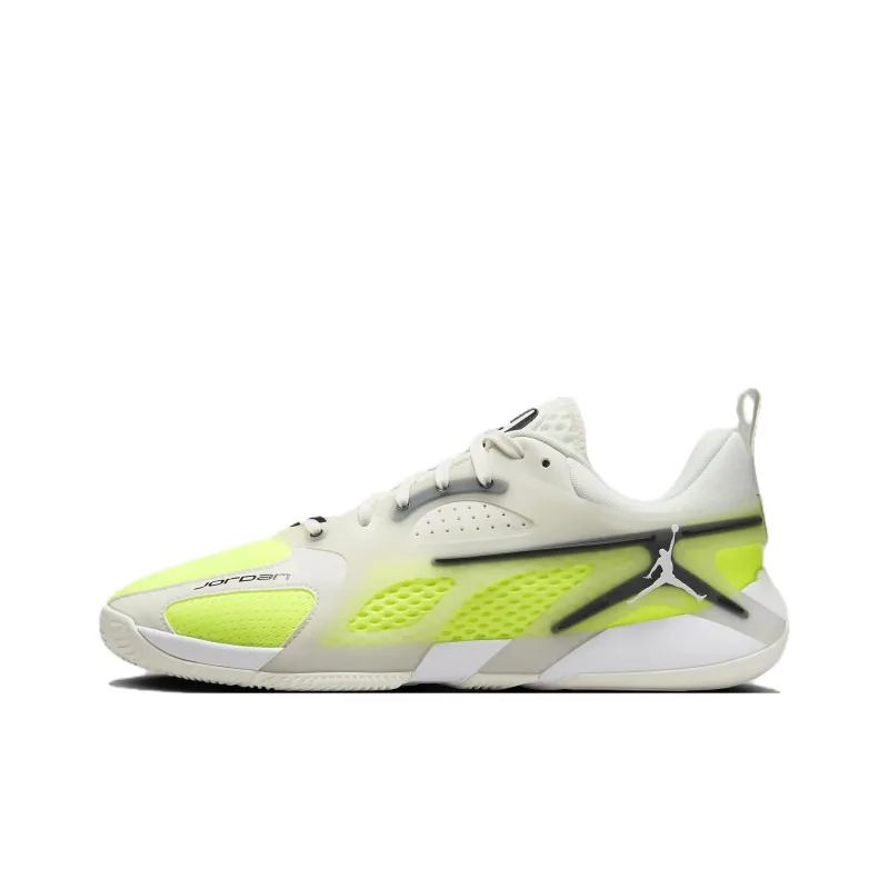 Air Jordan Heir Pf 'Sail Volt Black'-0