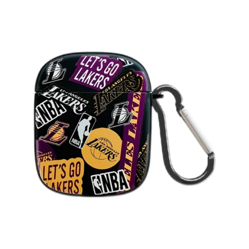 Koman Compatible With Apple AirPods 1/2/3/Pro 1/2 Generation TPU Trendy Pattern Headphone Cases-3