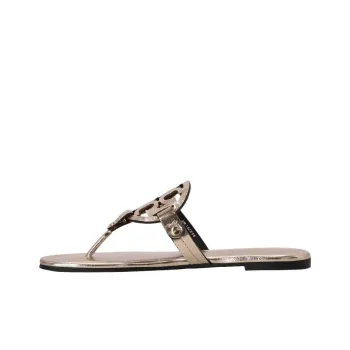 TORY BURCH Miller Slip Resistant Flip Flops Women's Gold