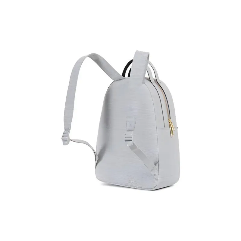 Herschel Polyester Backpack Small Size Women's Gray Pink-3