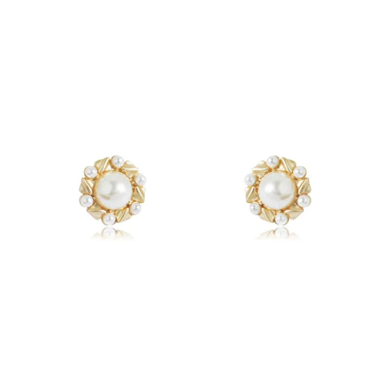 BHI Alloy Stud Earrings Women's-0