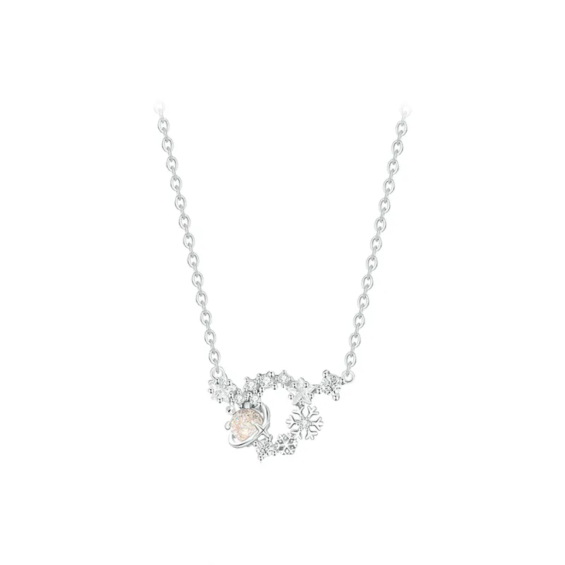 STQ S925 Silver Necklaces Women's Gift Box Set-0