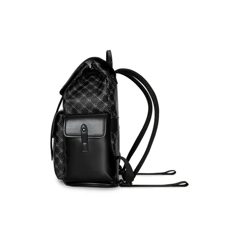 SWISS MILITARY PVC Backpack Laptop Bag Backpack Regular Men's Black-3