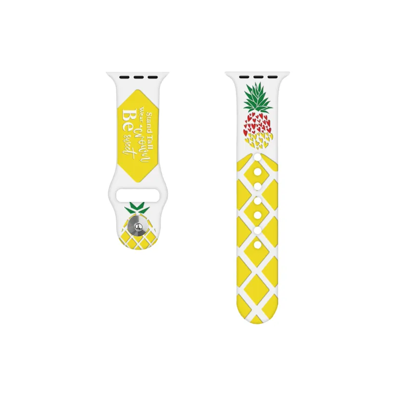 ZHENGGUANG Apple Compatibility Watch Band Silicone Material-1