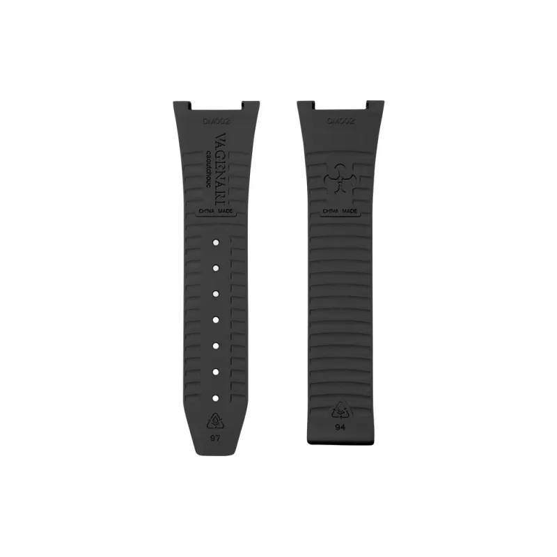 VAGENARI Watch Bands Watch Bands Rubber Strap Compatibility For OMEGA Constellation Collection 41mm Buckle Style Unisex-1