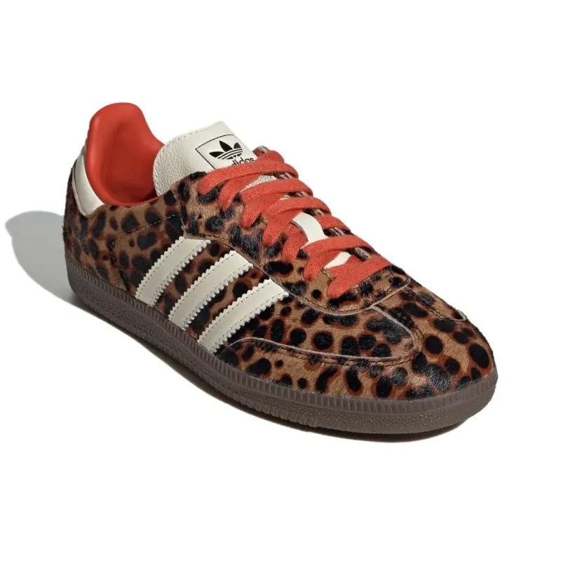Adidas Originals Samba Og Preloved Red Leopard Women's-3