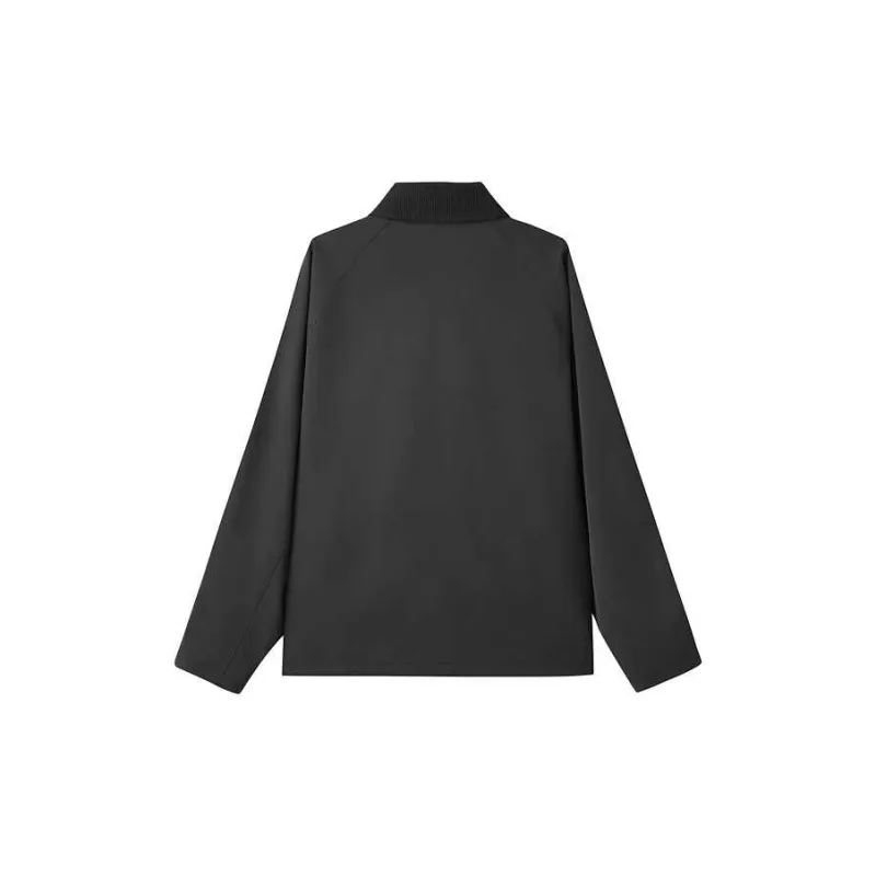 Skechers Elegant Diamond Collection Sports Lifestyle Collection Jacket Men's Carbon Black-1