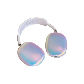 BZZOKI Compatibility AirPods Ma Silicone Minimalist Style Matte Dazzling Color Laser Protective Case Headphone Cases