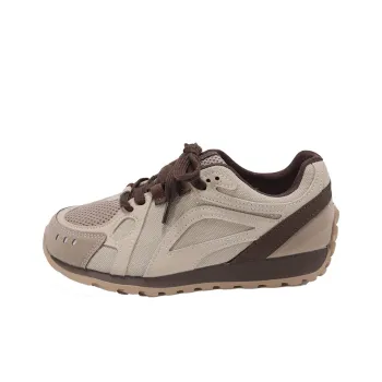 KATHRYN WILSON Wear Resistant Low Top Casual Shoes Women's Khaki
