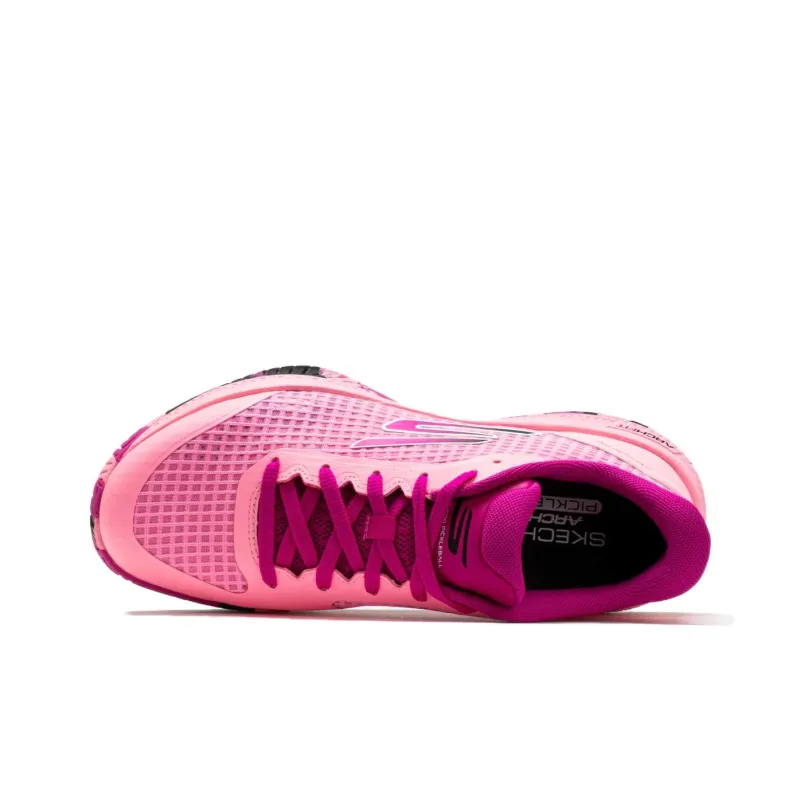 Skechers Viper Court Pro Anti-Slip Wear-Resistant Low-Top Training Shoes Women's Pink-4