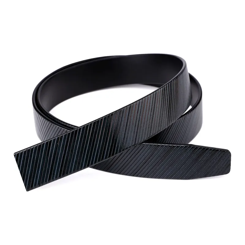 CATELLES Top Grain Cow Leather Headless Belt Men's 3.5cm-16