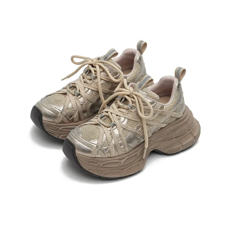 MASOOMAKE Low Top Chunky Sneakers Women's-6