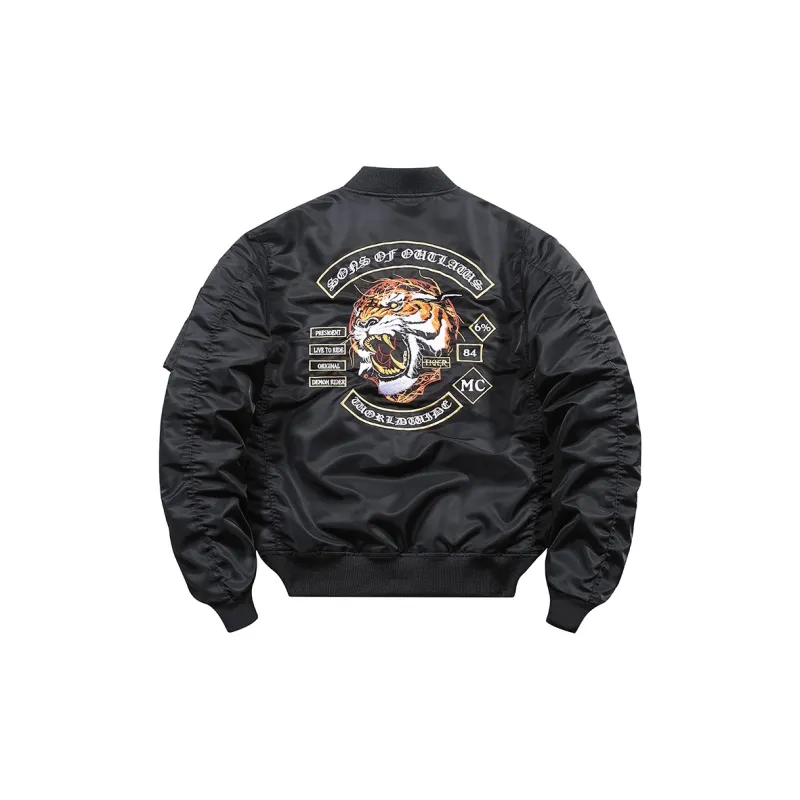 TREK&TRAVEL Baseball Jacket Unisex-4