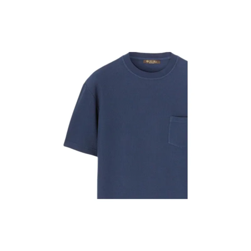 Loro Piana T Shirt Men's Dark Blue-6
