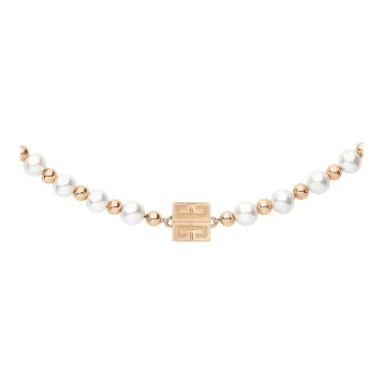 Givenchy 4G Embellished Logo Plaque Necklace
