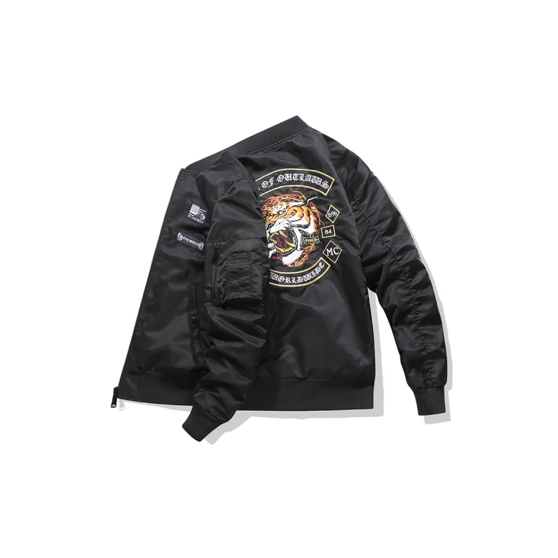 TREK&TRAVEL Baseball Jacket Unisex-5