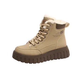 TONYBEAR Martin Boots Women's Khaki/Black