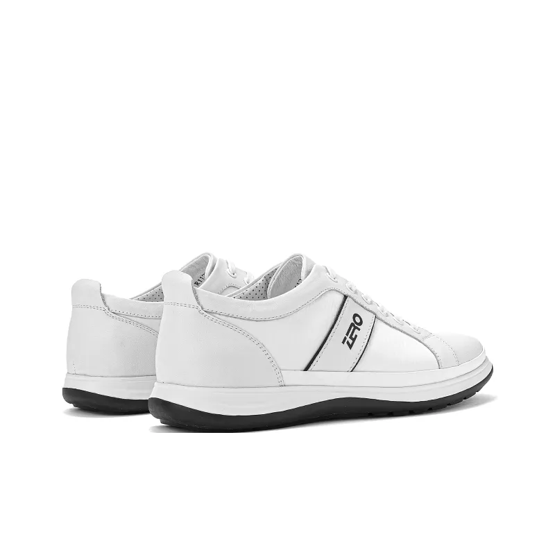 ZRO Skateboard Shoes Men Low Top White/Black-3