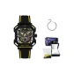 Black Case Yellow Dial Tapes