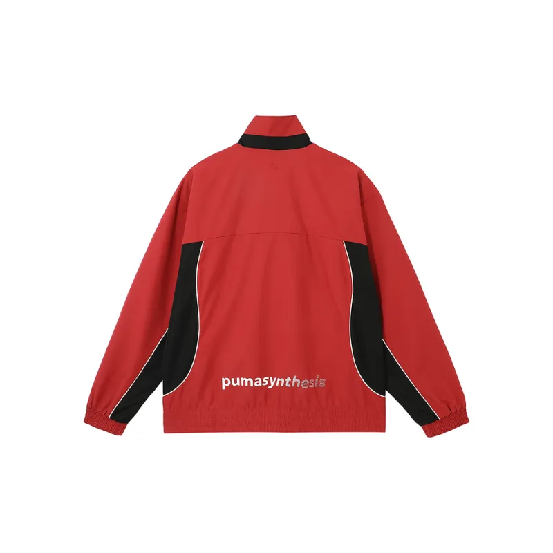 PUMA WOVEN Jackets Coats Unisex Red-1