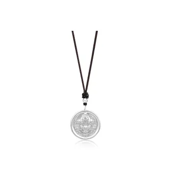 IBELOVE S999 Fine Silver Sterling Silver Necklaces Unisex