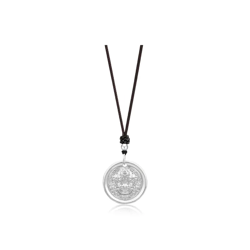 IBELOVE S999 Fine Silver Sterling Silver Necklaces Unisex-0