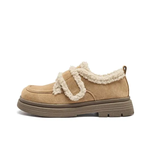 AGSDON Casual Single Shoes 4cm Women's