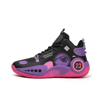 Kuding Cushioning Anti Slip And Wear Resistant Rebound High Top Basketball Shoes Unisex