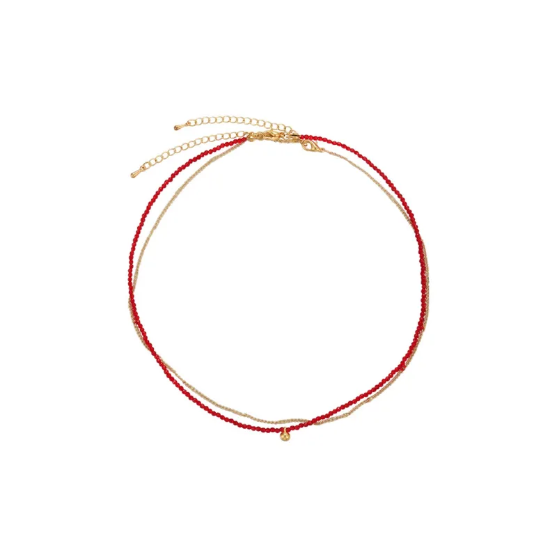 Tanizuku Colored Glaze Necklaces Women's-0