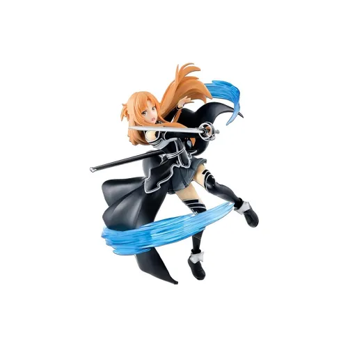 BANPRESTO Asuna/Kikuchi Asuna Glass Factory Sword Art Online Asuna Kirito Color Scheme 23cm Scale Figures