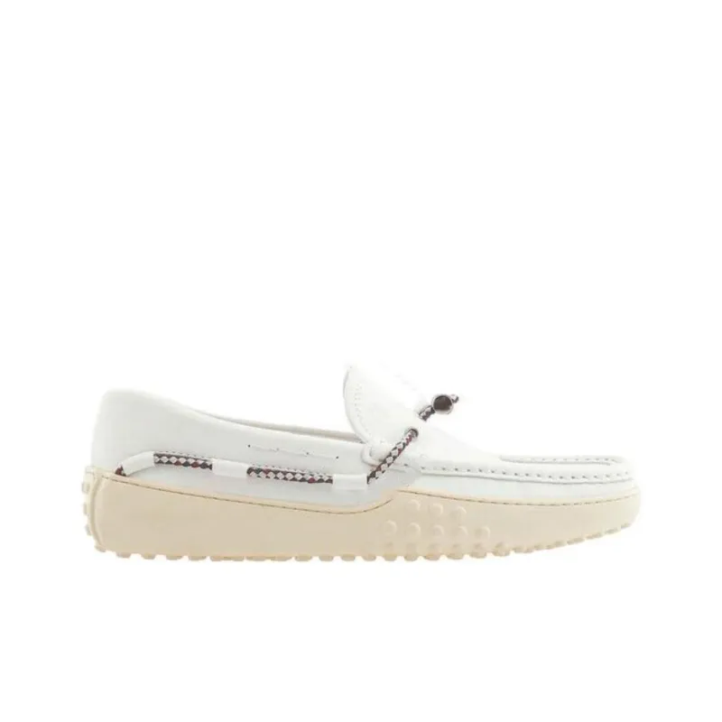 TOD'S Gommino Loafers Men's White-1