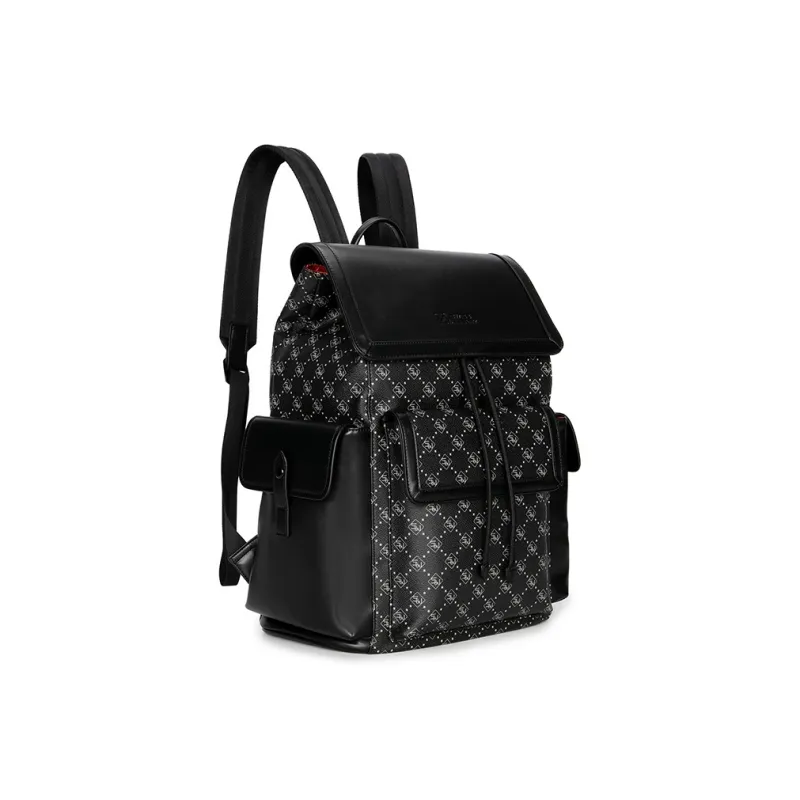 SWISS MILITARY PVC Backpack Laptop Bag Backpack Regular Men's Black-2