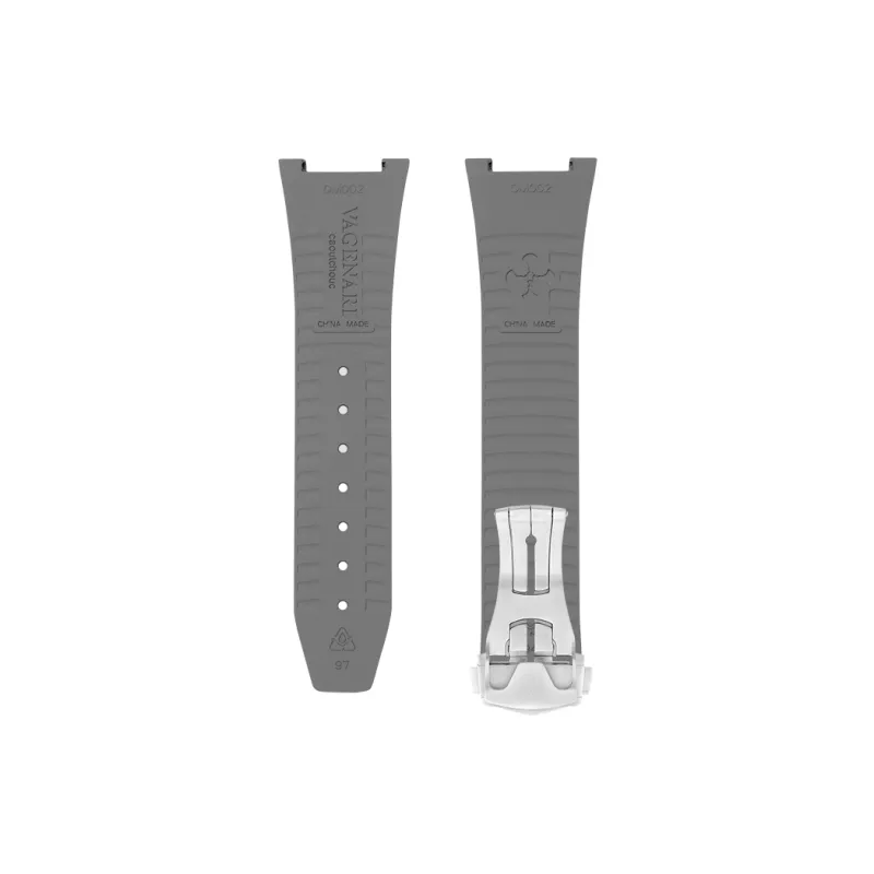 VAGENARI Watch Bands Watch Bands Rubber Strap Compatibility For OMEGA Constellation Collection 41mm Buckle Style Unisex-15