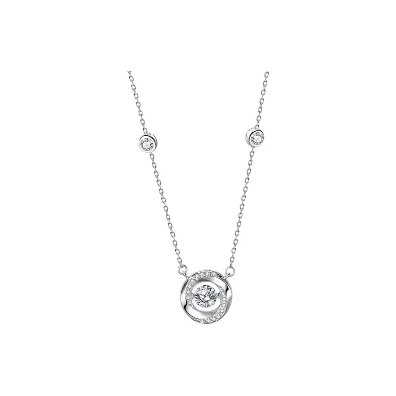 KING TAI FOOK 925 Sterling Silver Necklaces Women's-0