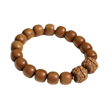 Click Laoshan Sandalwood Bracelets Unisex