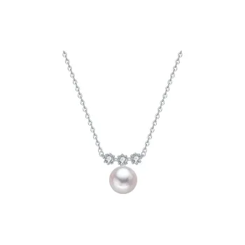 Royal Dragon Mirror Freshwater Pearl Necklaces Women's