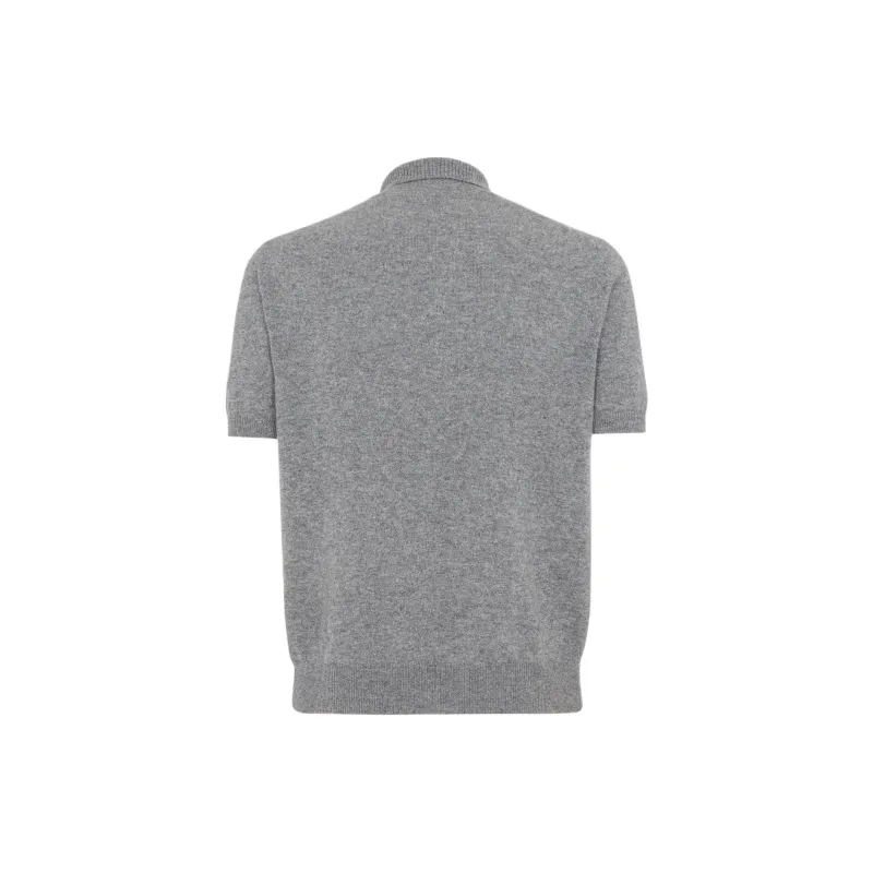 FENDI Knitted Polo Shirt-1