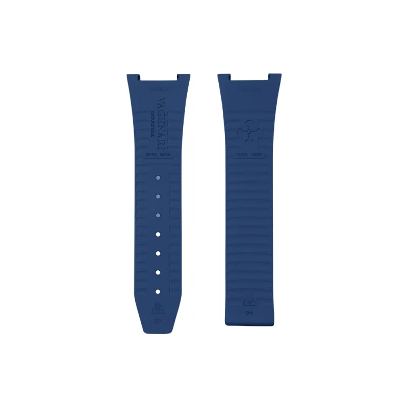 VAGENARI Watch Bands Watch Bands Rubber Strap Compatibility For OMEGA Constellation Collection 41mm Buckle Style Unisex-5