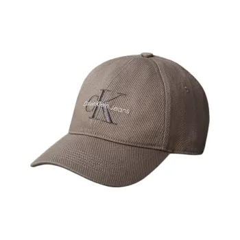 CALVIN KLEIN Cotton Baseball Caps Men's Brown