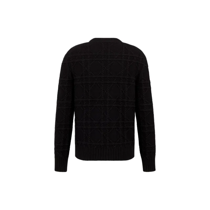 DIOR Icon FW24 Cashmere Sweater Men's Black-1