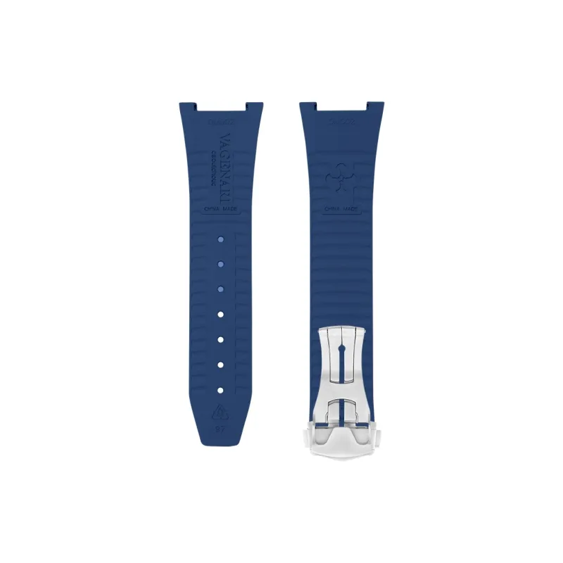 VAGENARI Watch Bands Watch Bands Rubber Strap Compatibility For OMEGA Constellation Collection 41mm Buckle Style Unisex-7