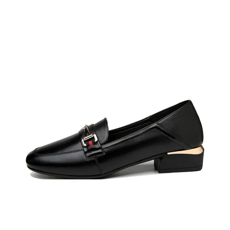 Guci Tianlun Loafers Women's Black-0