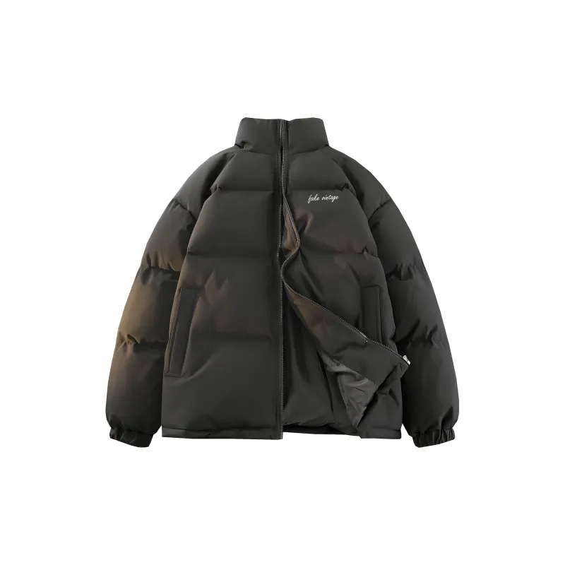 FAKE VINTAGE Puffer Jacket Unisex-11