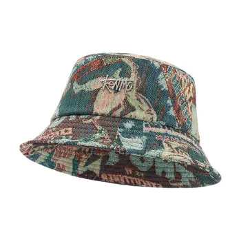 KENMO Cotton Bucket Hats Unisex