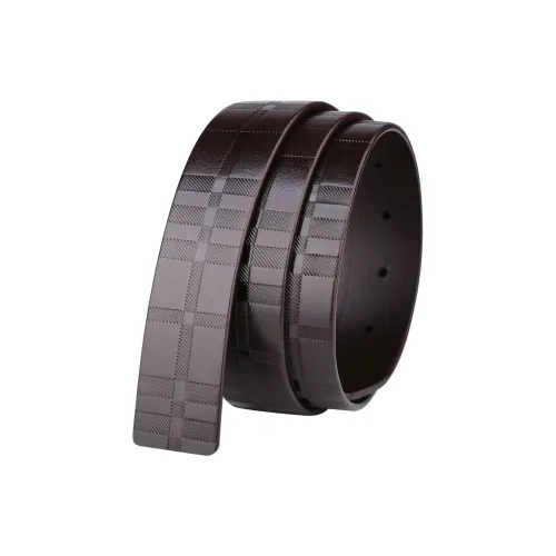 CATELLES Cow Leather Leather Belts Men's 3.8cm