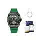 6039C Black Case Green Dial Green Strap