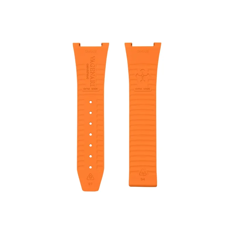 VAGENARI Watch Bands Watch Bands Rubber Strap Compatibility For OMEGA Constellation Collection 41mm Buckle Style Unisex-17