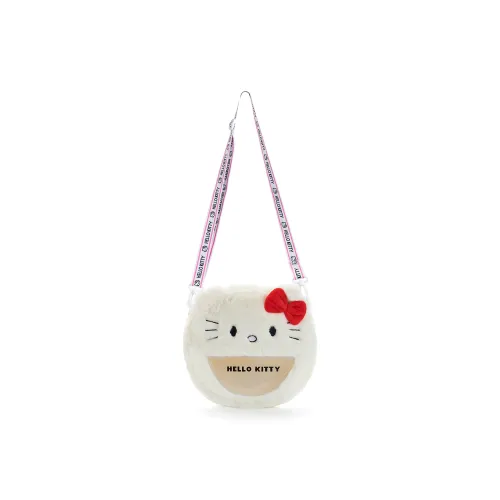Sanrio Hello Kitty Polyester Crossbody Bag Women's White