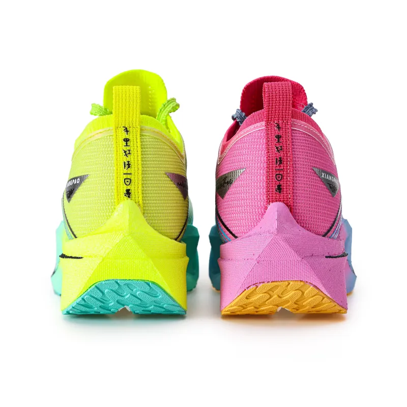 Xiangpao Low Top Running Shoes Unisex Mismatched Color Spring Waves Under The Bridge-4