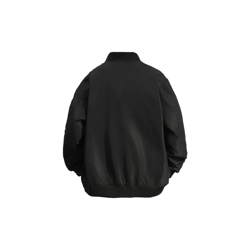ZMOH Baseball Collar Jacket Unisex Couple's-9